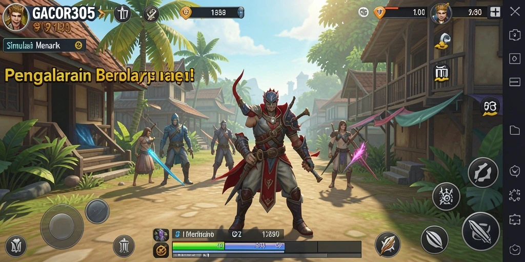 Tampilan menarik dari gameplay <strong>GACOR305</strong> dengan elemen simulasi yang mendalam.