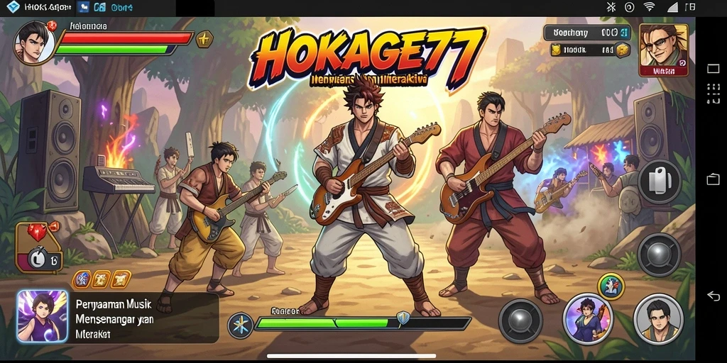 Tampilan gameplay HOKAGE77 yang seru dan interaktif.