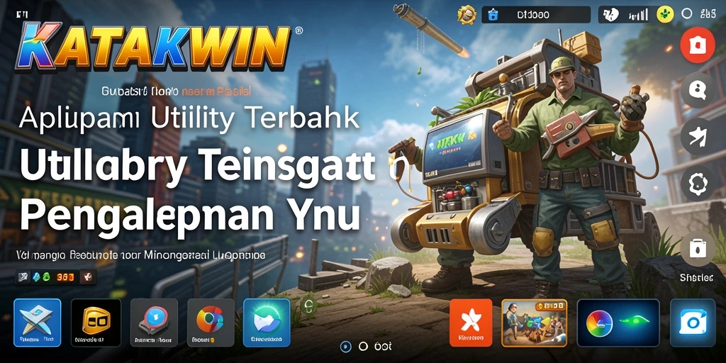 Tampilan utama KATAKWIN yang intuitif dan mudah digunakan.