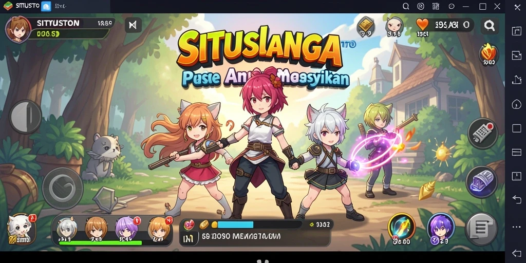 Tampilan gameplay yang seru dan penuh warna dari SITUSTOTO.