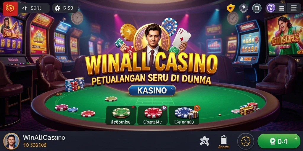 Tampilan menakjubkan dari gameplay WINALLCASINO yang penuh petualangan.
